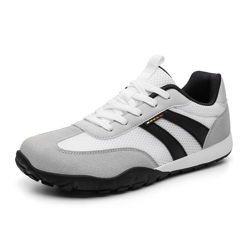 Men Breathable Lightweight Mesh Sneakers with Shock-Absorbing Rubber Sole Mune Fashion