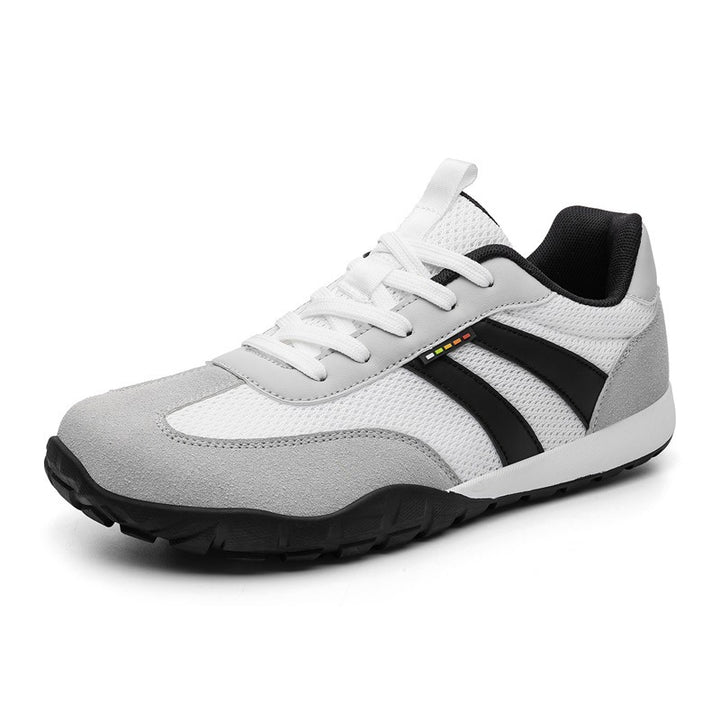 Men Breathable Lightweight Mesh Sneakers with Shock-Absorbing Rubber Sole Mune Fashion
