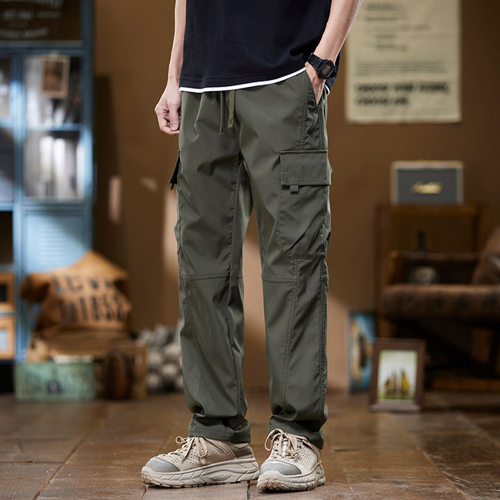 Men's Practical Cargo Pants with Versatile Pockets