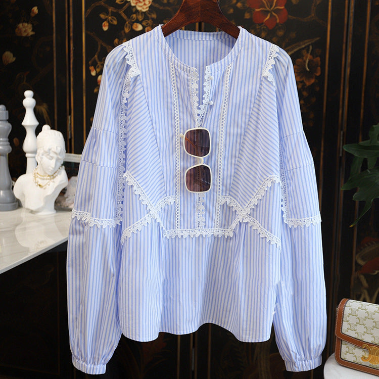 Women's Playful Blouse with Ruffle Details Mune Fashion