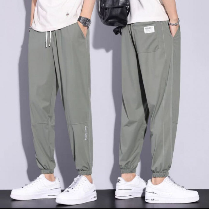 Men's Sporty Jogging Pants with Cuffs Mune Fashion