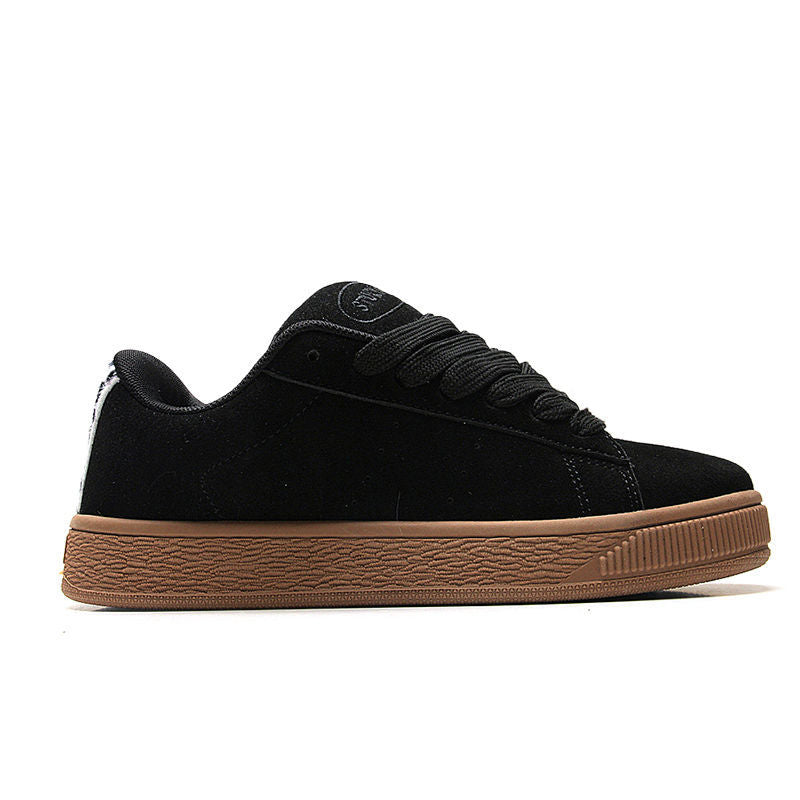 Ladies sporty sneakers made of high-quality suede with non-slip sole Mune Fashion