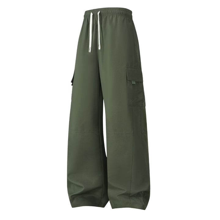 Men's cargo pants with elastic waistband and side pockets Mune Fashion