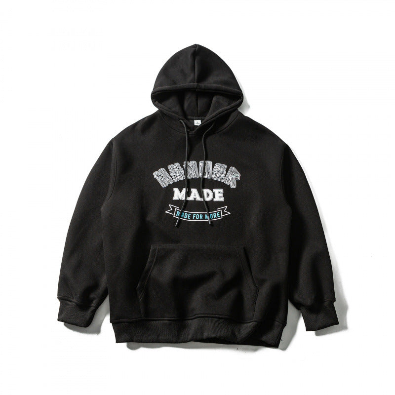 Unisex Oversized Hoodie with Kangaroo Pocket and Logo Print Mune Fashion