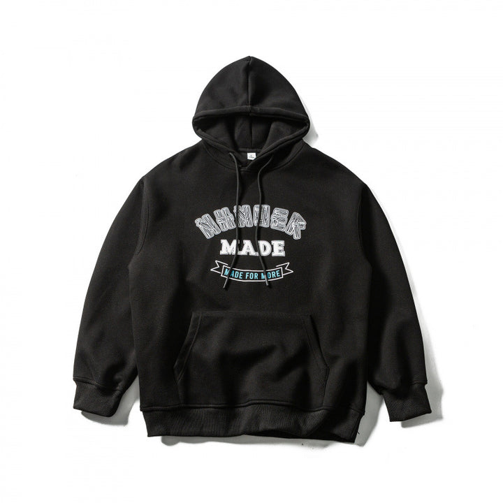 Unisex Oversized Hoodie with Kangaroo Pocket and Logo Print Mune Fashion