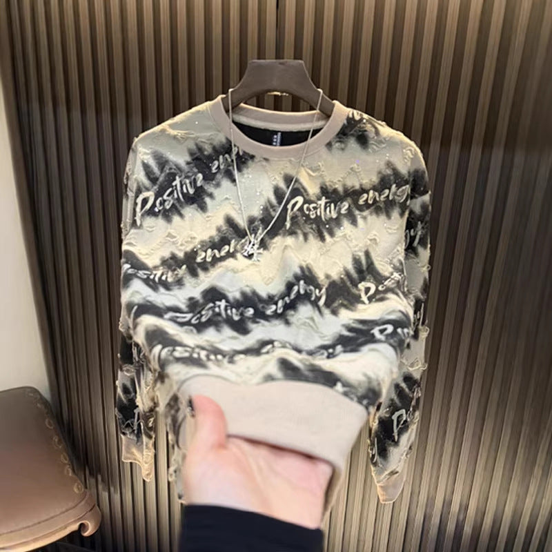Women's Urban Sweatshirt with Creative Print Mune Fashion