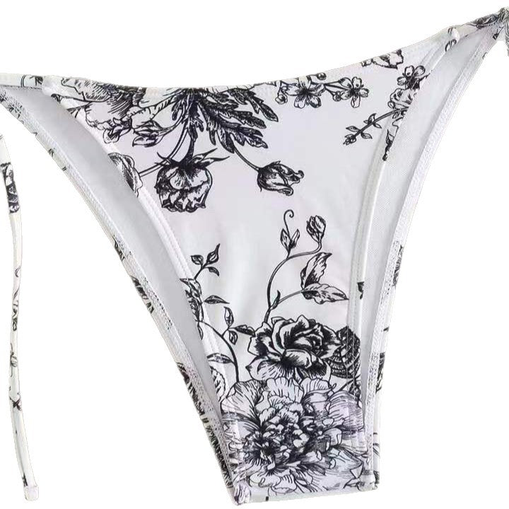Women's Elegant Triangle Bikini Set with Removable Padding Mune Fashion