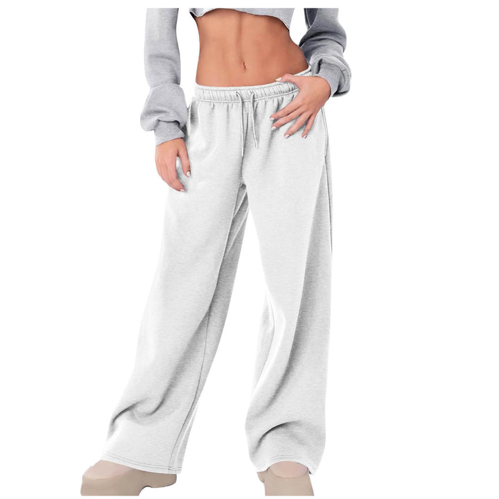 Women's wide High-Waist Relaxed Pants with drawstring and concealed side pockets Mune Fashion