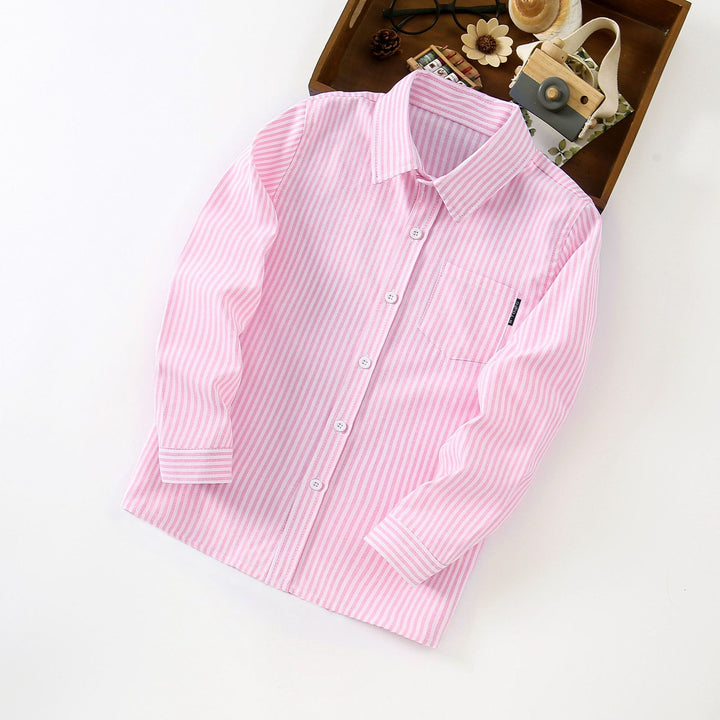 Women Elegant Striped Blouse Mune Fashion