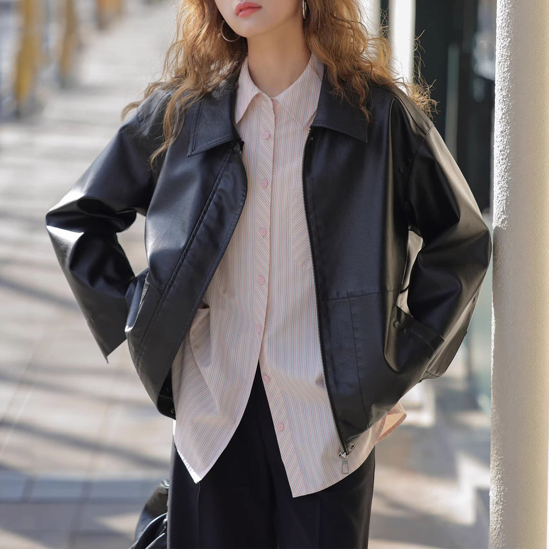 Women’s Fashionable Transition Jacket with Loose Fit Mune Fashion