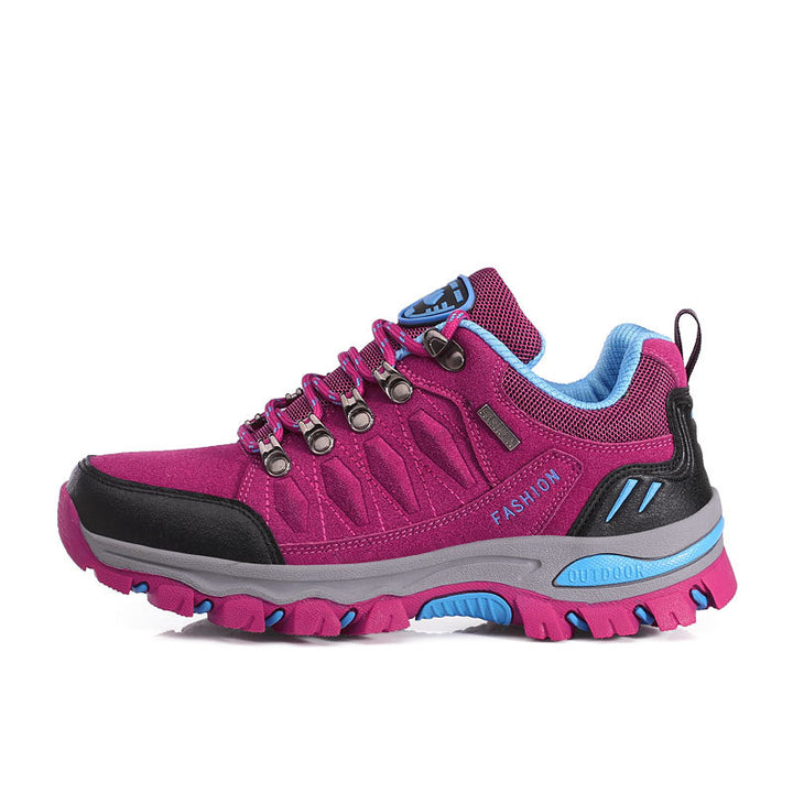 Women Robust Trekking Half Shoe with Profiled Outdoor Grip and Padded Comfort Lining Mune Fashion