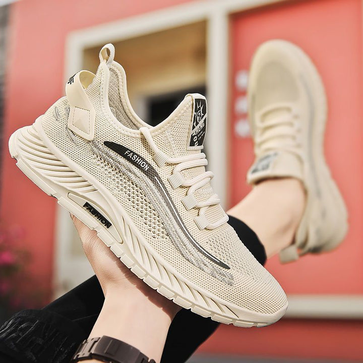 Women's Breathable Casual Sneakers with Flexible Upper Material and Slip Resistant Sole Mune Fashion