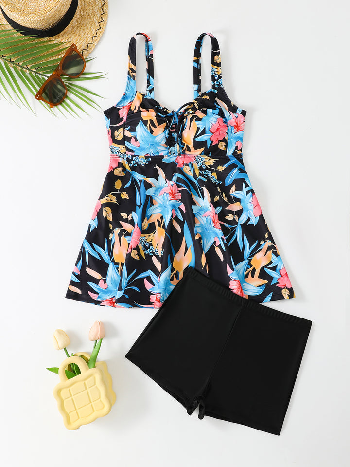 Women's Colorful Pool Dress with Adjustable Straps Mune Fashion