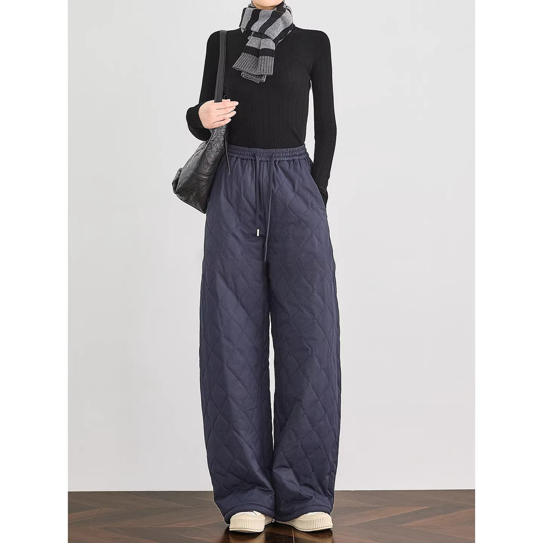 Women's Comfortable and Elegant Quilted Pants Mune Fashion