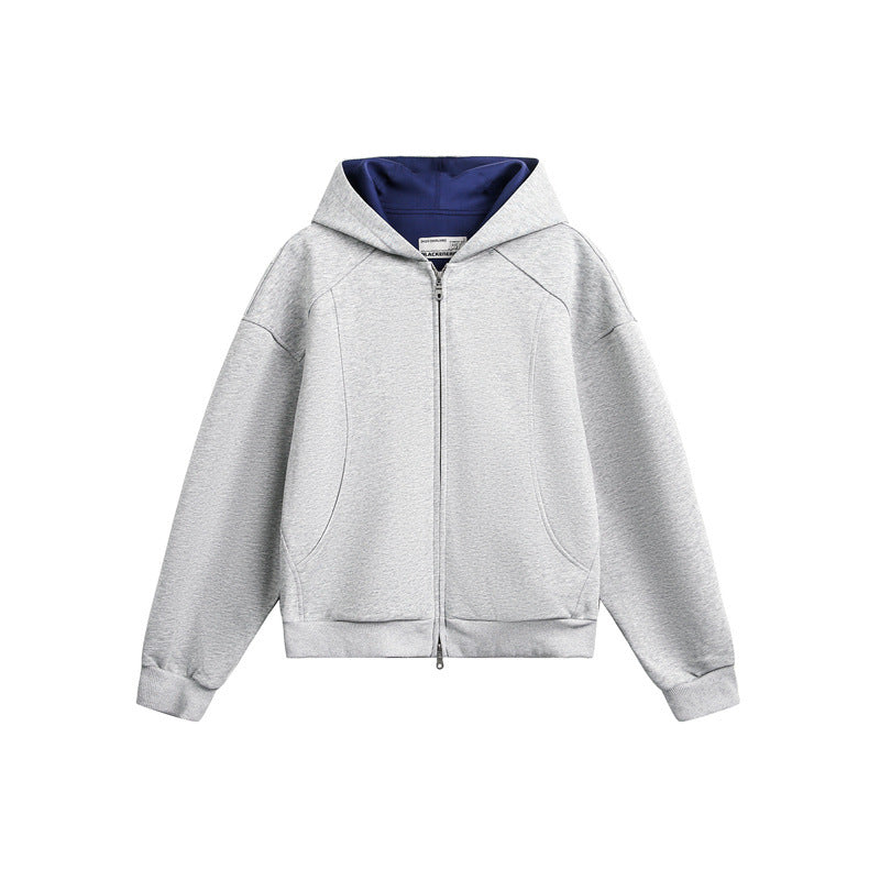 Unisex Oversize Hoodie Sweatshirt made of French Terry with raglan sleeves and two-way zipper Mune Fashion