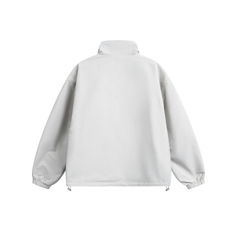 Unisex Lightweight Softshell Jacket with warming fleece inner lining, stand-up collar and drawstring Mune Fashion