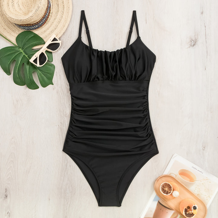 Women Figure-hugging One-piece Swimsuit Mune Fashion