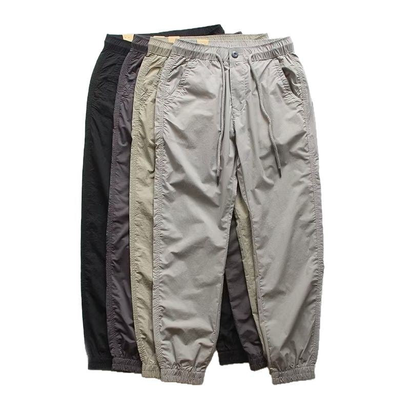 Men's Fashion Cargo Pants with Elastic Waistband Mune Fashion