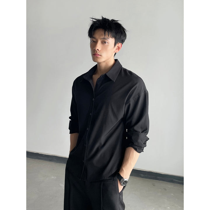Men's Casual Checkered Blouse Mune Fashion