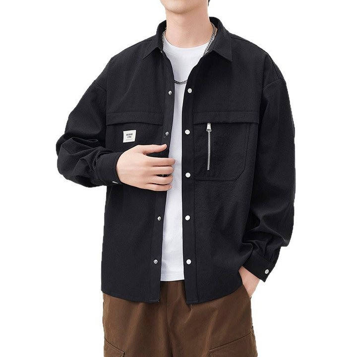 Men's Fashion Utility Jacket with Practical Pockets Mune Fashion