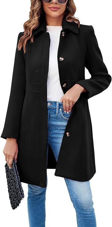 Women's Elegant Wool Coat
