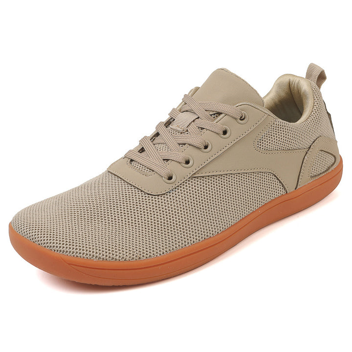 Men's breathable lightweight mesh everyday sneakers with padded comfort insole and flexible rubber outsole Mune Fashion