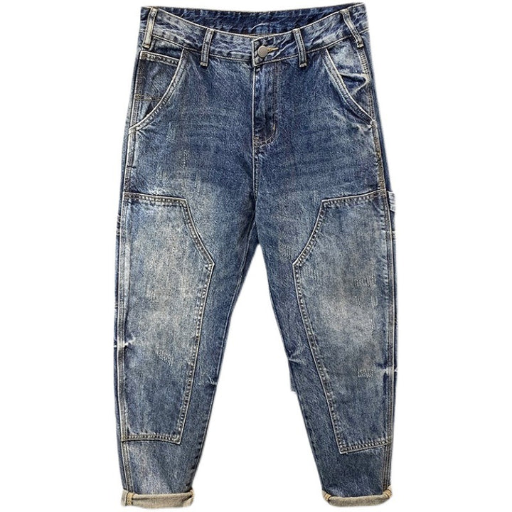 Men's Casual Baggy Jeans Mune Fashion