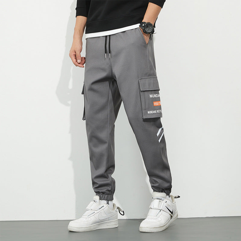 Men's Urban Camouflage Jogger with Utility Pockets and Elastic Ankle Hem Mune Fashion