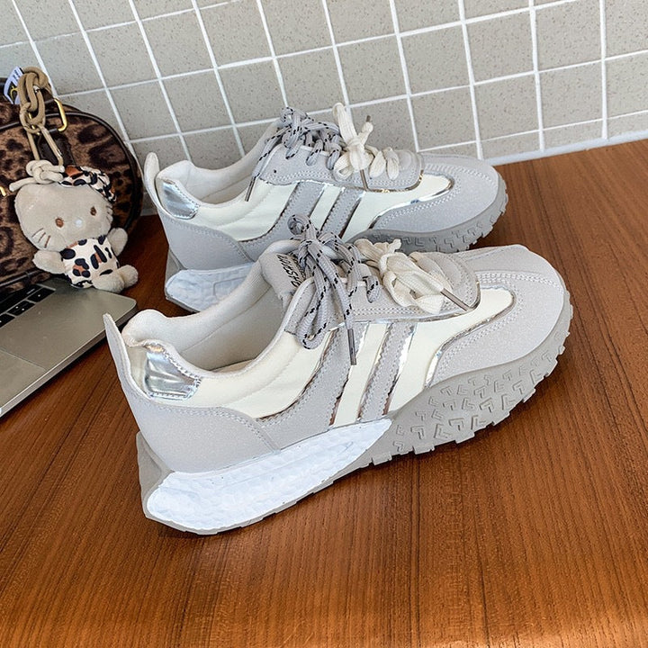 Women's Chunky Sneaker with slip-resistant sole and breathable upper material Mune Fashion