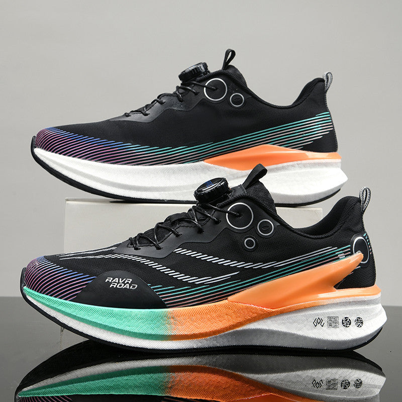 Unisex Performance Running Shoes with Twist Closure, Multi-layer Rebound Midsole and Stable TPU Heel Support Mune Fashion
