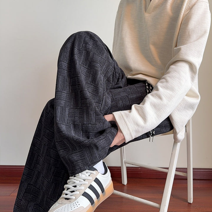 Unisex Retro Sneaker Low-Top with Rubber Sole and Contrasting Stripes Mune Fashion