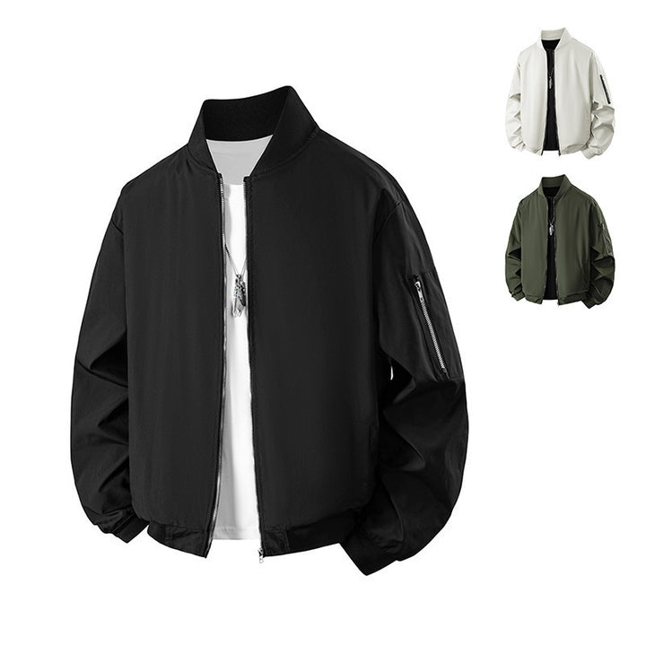 Men's Fashion Transitional Jacket with Zip Mune Fashion