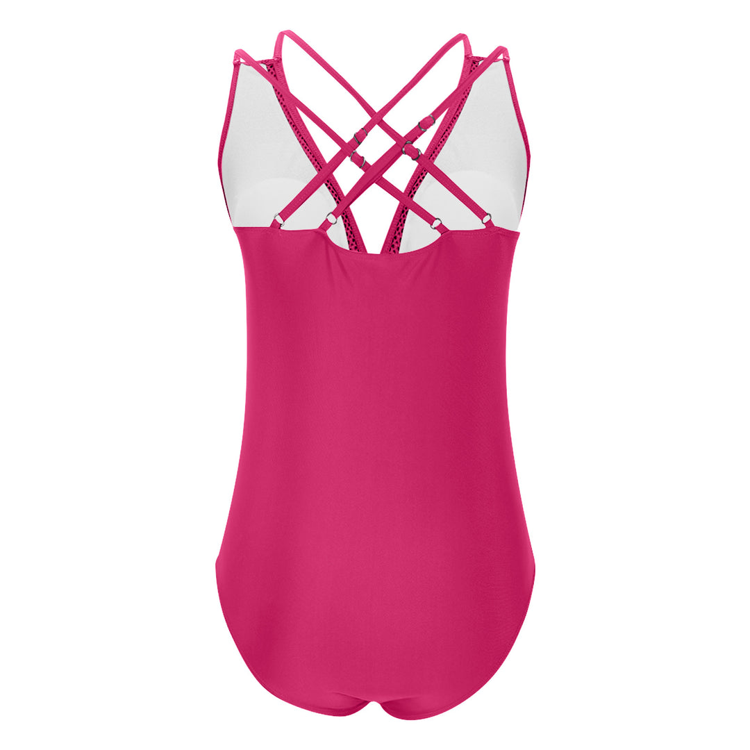 Women's High-Quality Swimsuit with Refined Cut and Transparent Inserts Mune Fashion