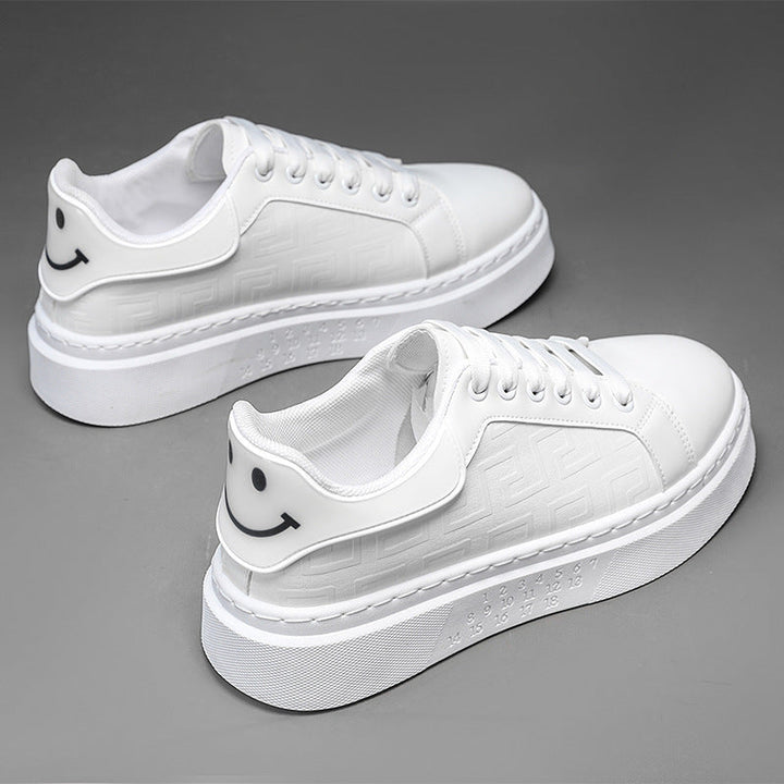 Women High-Quality Platform Sneakers with Textured Upper Mune Fashion