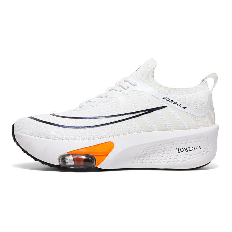 Men's tempo running shoe with foam platform sole and visible cushioning bubble Mune Fashion