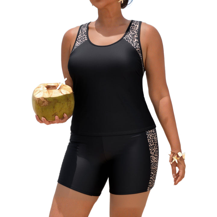 Ladies sporty bathing outfit with floral print Mune Fashion