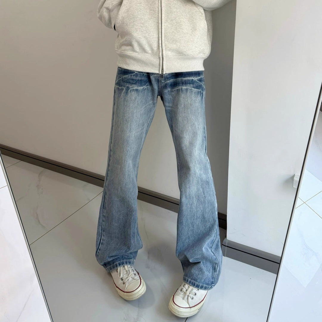 Women Stylish Flared Jeans Mune Fashion