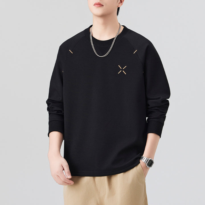 Men's Athletic Crewneck Sweatshirt Mune Fashion