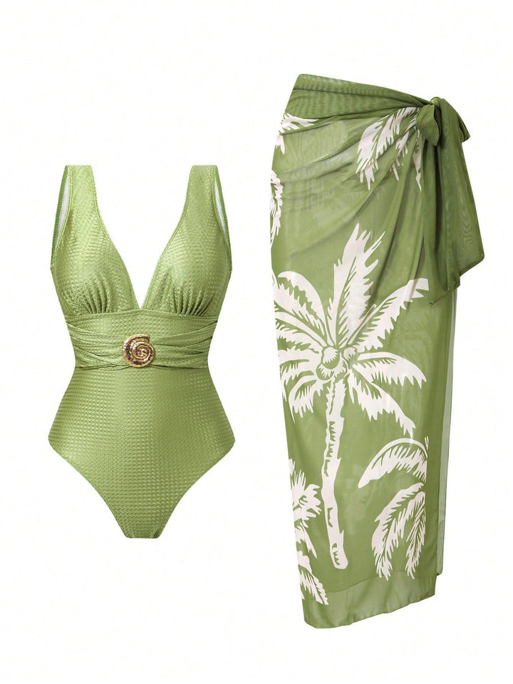 Women's swimsuit with pareo Mune Fashion