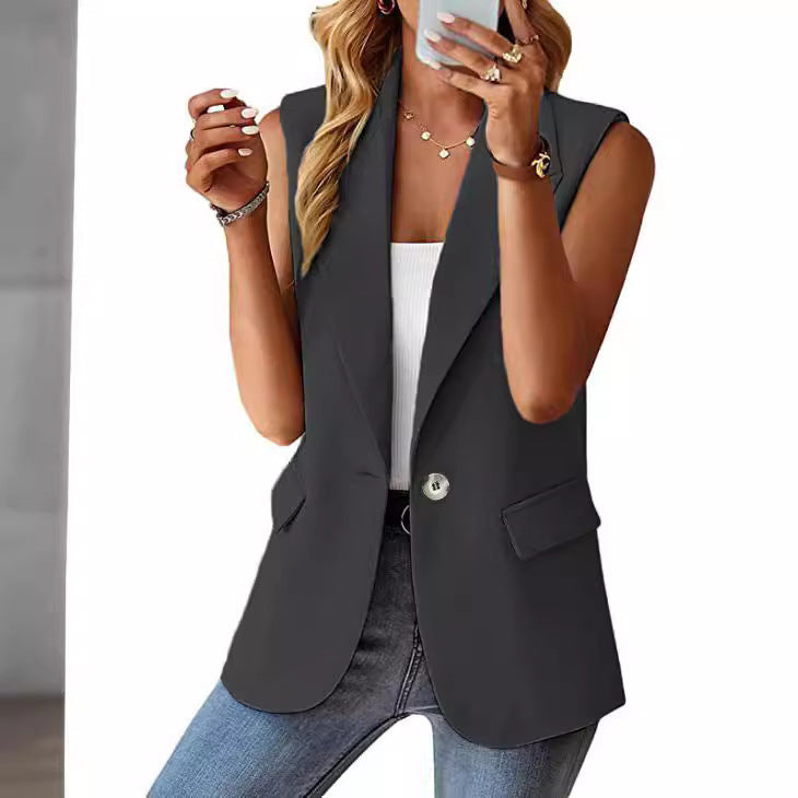 Women's sleeveless blazer Mune Fashion