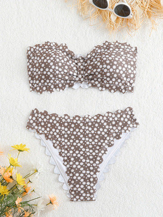 Women's Bikini Set with Floral Pattern Mune Fashion