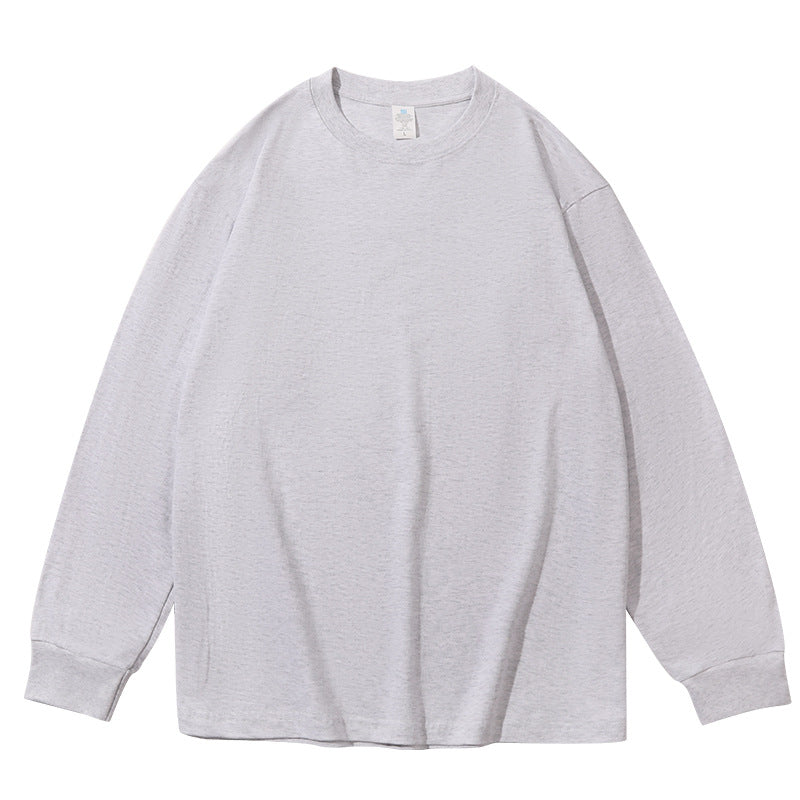 Unisex Oversize-Long Sleeve Sweatshirt with Crew Neck and Ribbed Cuffs Mune Fashion