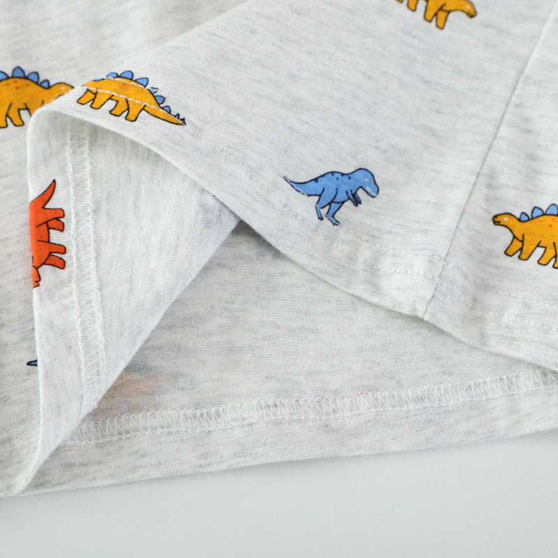 Kids T-Shirt with colorful dinosaur motif Mune Fashion