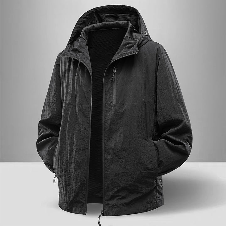 Men's Lightweight and Breathable Rain Jacket Mune Fashion