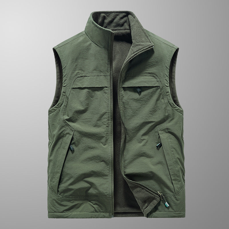 Men's Multifunctional Fleece Vest Mune Fashion