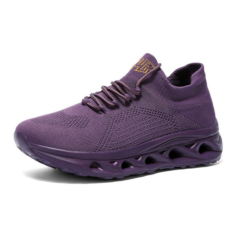 Unisex knitted sneakers with sock-like shaft and cushioned air sole Mune Fashion