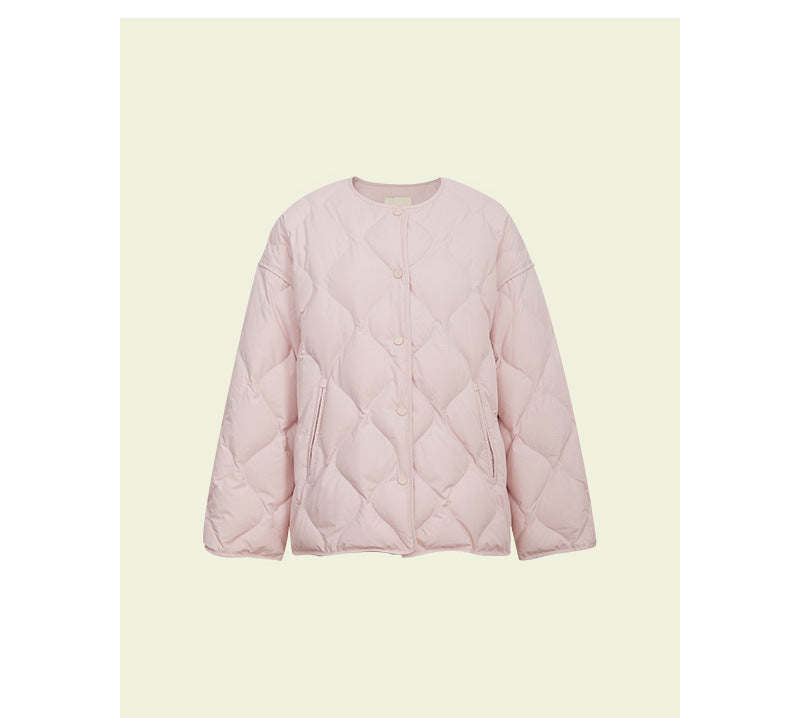 Women Fashionable Long Down Jacket Mune Fashion