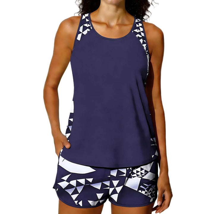 Damen Sportliches Tank-Top mit Shorts Echo Archiv