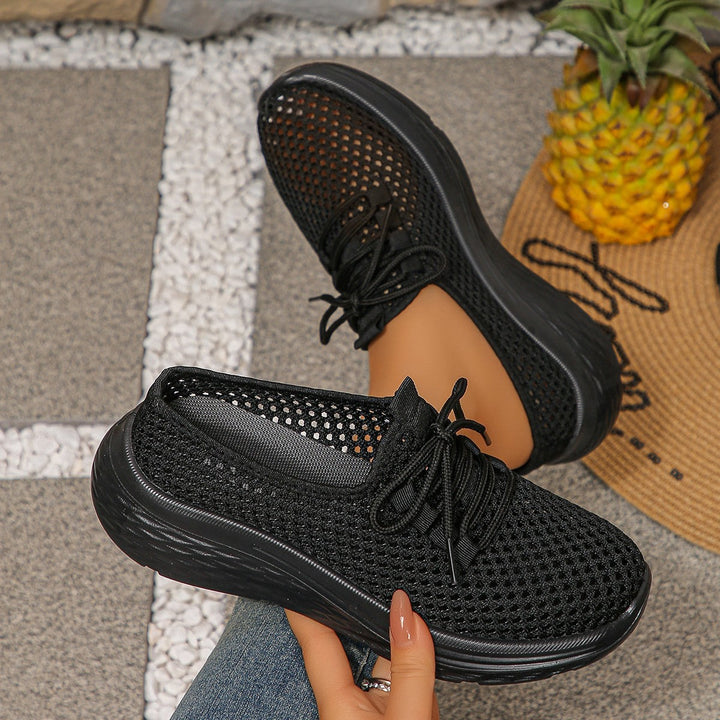 Women's breathable sneakers with elastic upper material and comfortable sole Mune Fashion