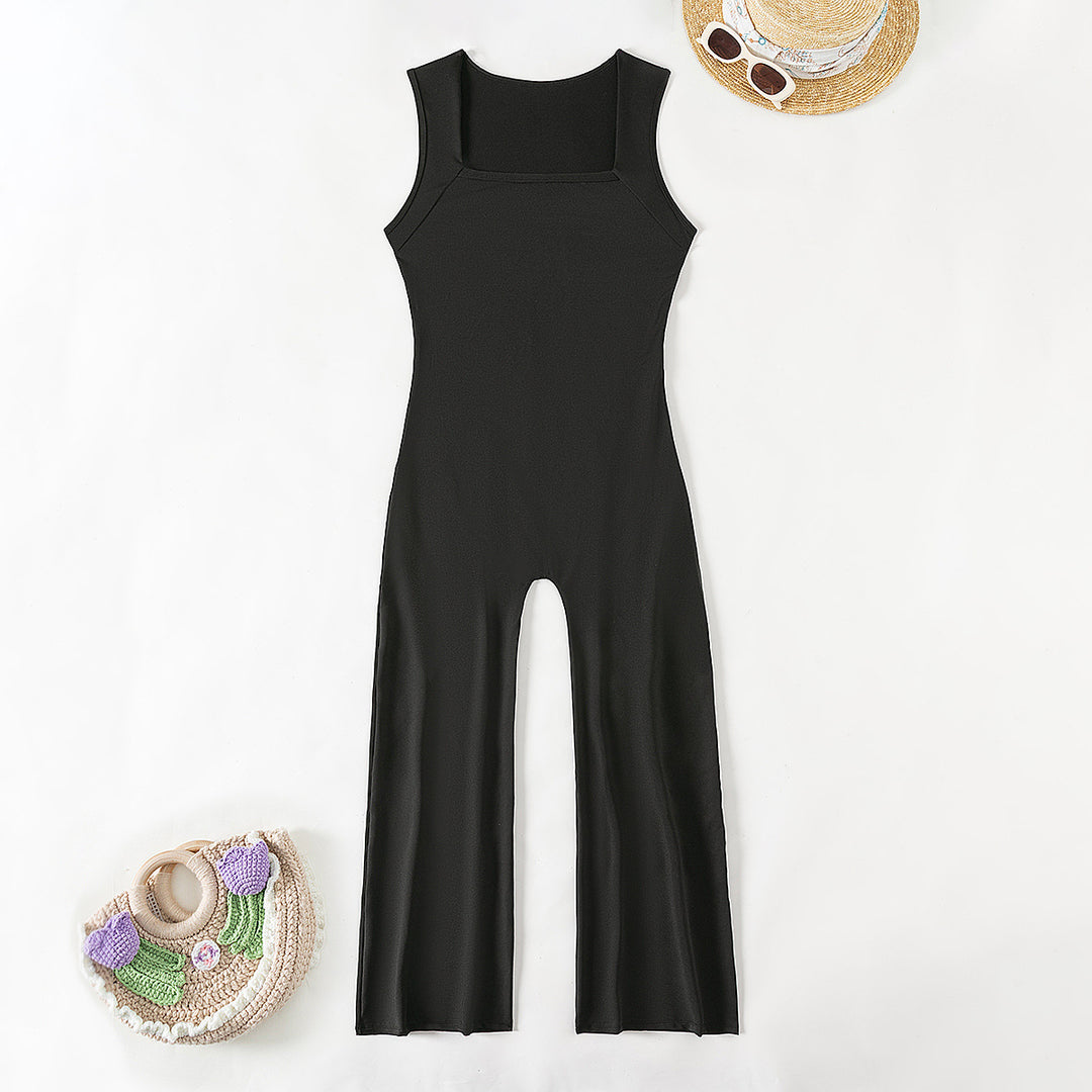 Women's fitness jumpsuit with a figure-hugging cut Mune Fashion